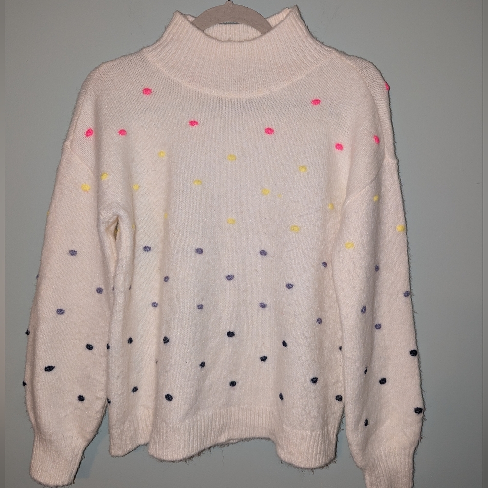 Loft pom sweater